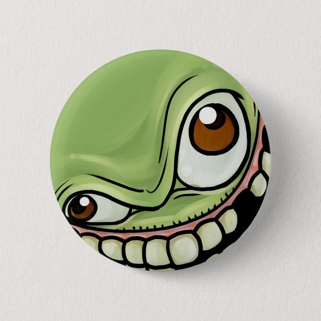 Smile! Pinback Button (Front)