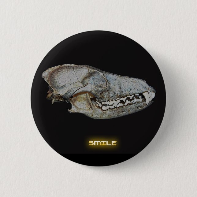 SMILE PINBACK BUTTON (Front)