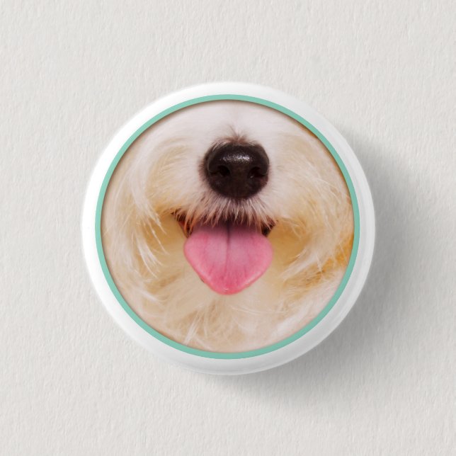 Smile! Pinback Button (Front)