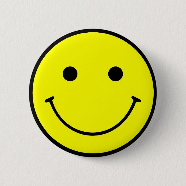 SMILE PINBACK BUTTON (Front)