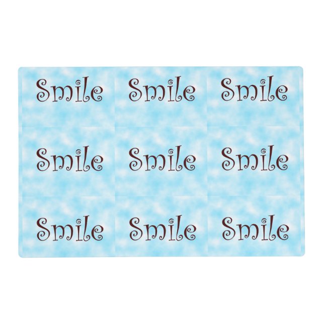 Smile-placemat Placemat (Front)