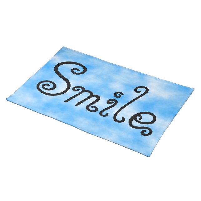 Smile-placemat Placemat (On Table)