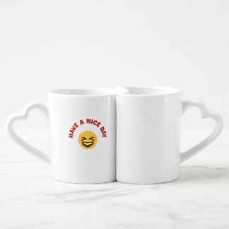 Smile please pic coffee mug set