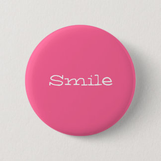 Smile please! pinback button