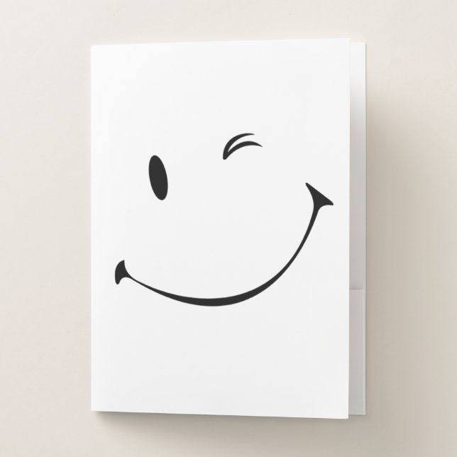 Smile Pocket Folder (Front)