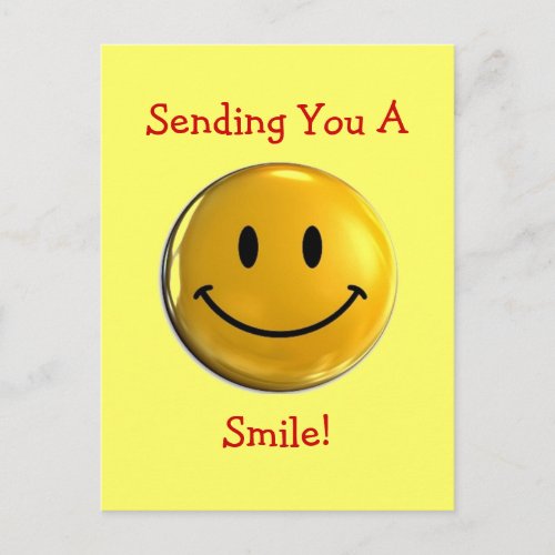 Smile Postcard