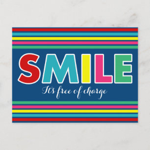 Smile! Postcard