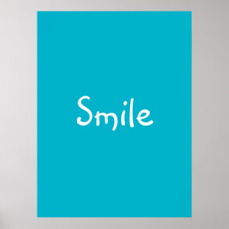 'Smile' Poster
