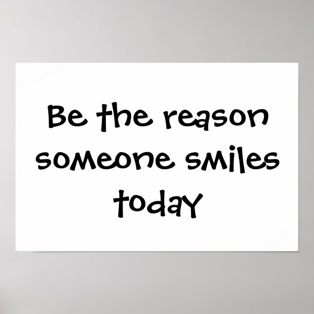 Smile Poster (Front)