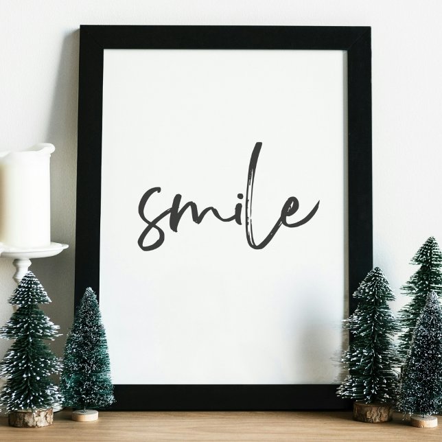 Smile Poster - A positive energy for your home (Creator Uploaded)