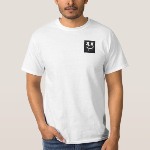 Smile Print Mens Shirt