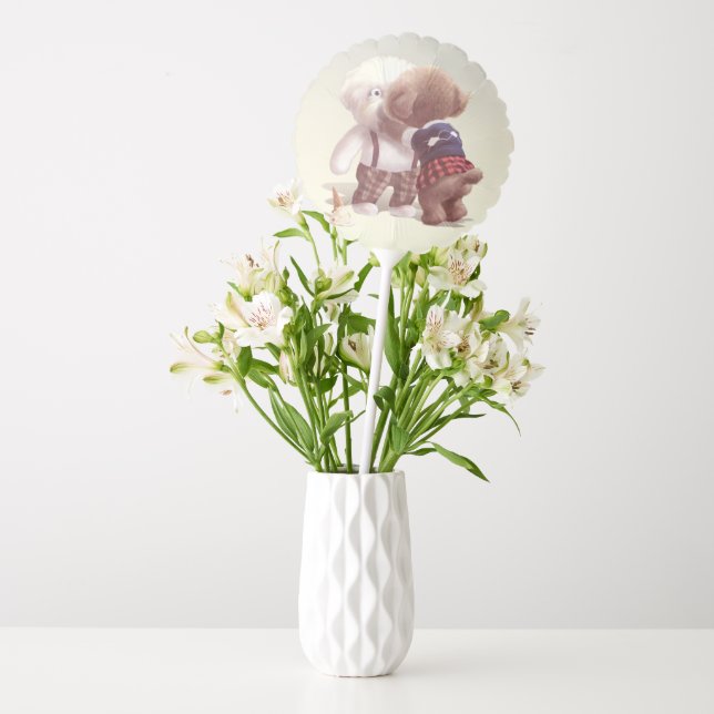 Smile Pup: Ice Cream Tragedy & Comforting Hug Balloon (Vase)