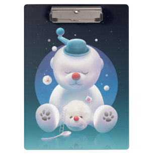 Smile Pup: Ice Shaver Dreamland & Polar Bear Clipboard