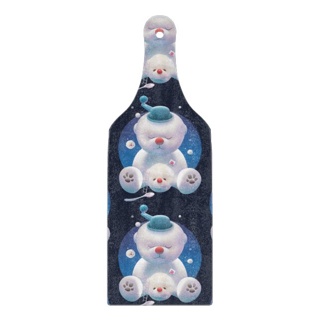Smile Pup: Ice Shaver Dreamland & Polar Bear Cutting Board (Front)