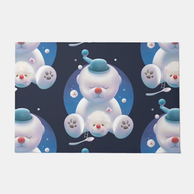 Smile Pup: Ice Shaver Dreamland & Polar Bear Doormat (Front)