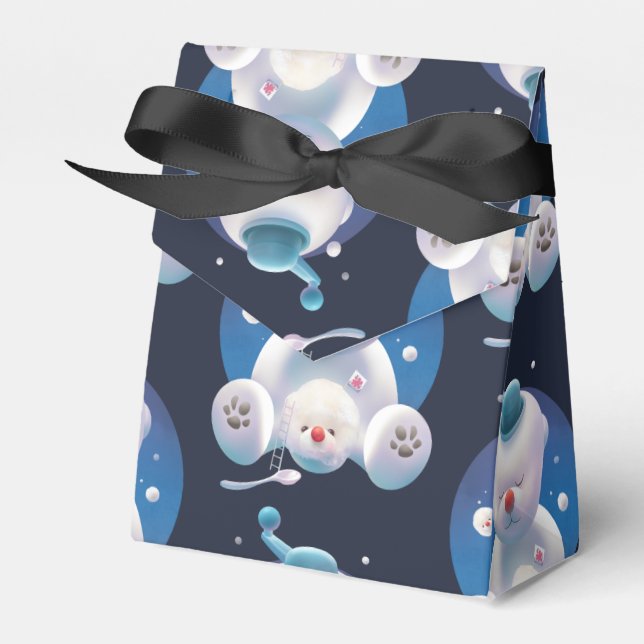 Smile Pup: Ice Shaver Dreamland & Polar Bear Favor Boxes (Front Side)