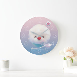 Smile Pup: Ice Shaver Dreamland & Polar Bear Large Clock