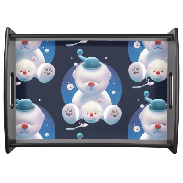 Smile Pup: Ice Shaver Dreamland & Polar Bear Serving Tray (Front)