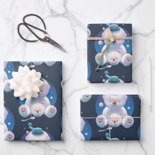 Smile Pup: Ice Shaver Dreamland & Polar Bear Wrapping Paper Sheets