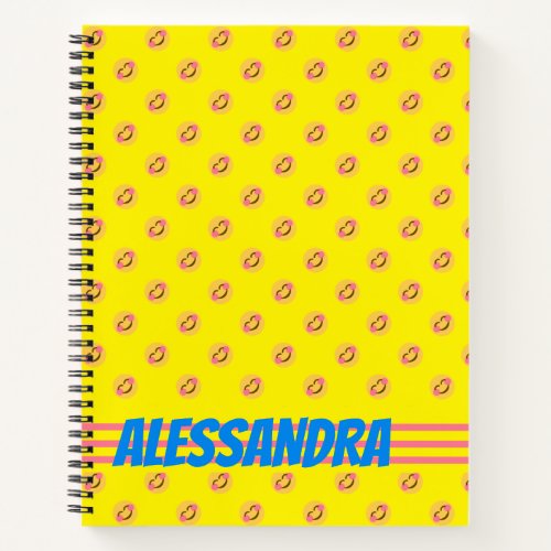 Smile Radical Happy Smiling Yellow Face Notebook