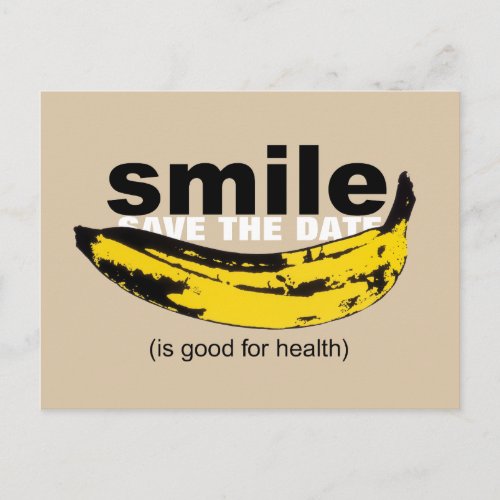 Smile Save the Date 35th Birthday Postcard