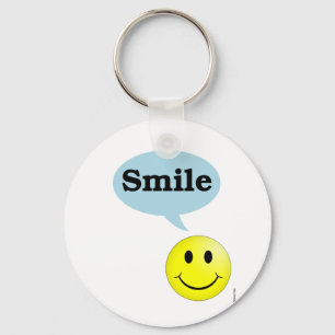 Smile-Smiley Face Keychain