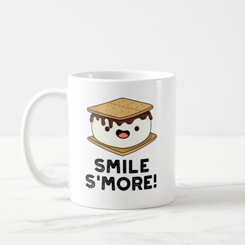 Smile Smore Funny Sweet Food Pun  Coffee Mug