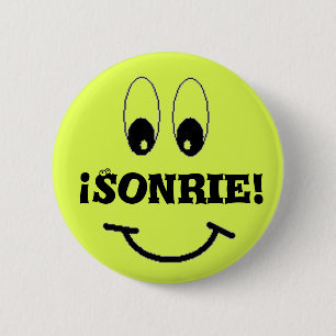 smile, Sonrie! Button