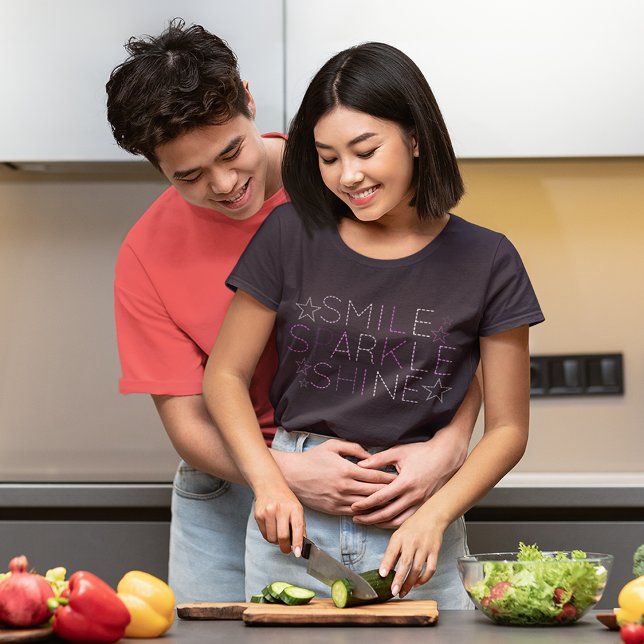 Smile Sparkle Shine T-Shirt (Creator Uploaded)