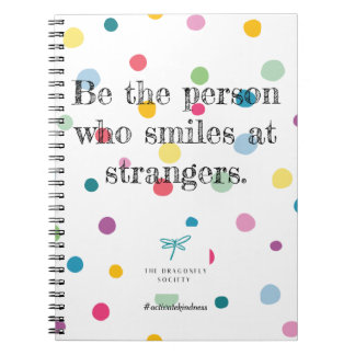 Smile ... Spiral Photo Notebook