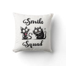 Smile Squad with Funny Cats Design