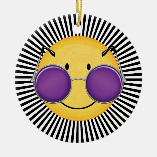 Smile - SRF Ceramic Ornament (Front)