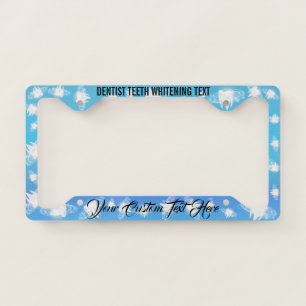 Smile Studio Dental Team License Plate Frame