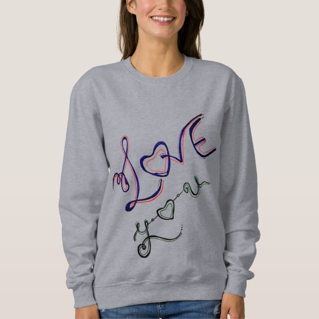 smile sweatshirt (Front)