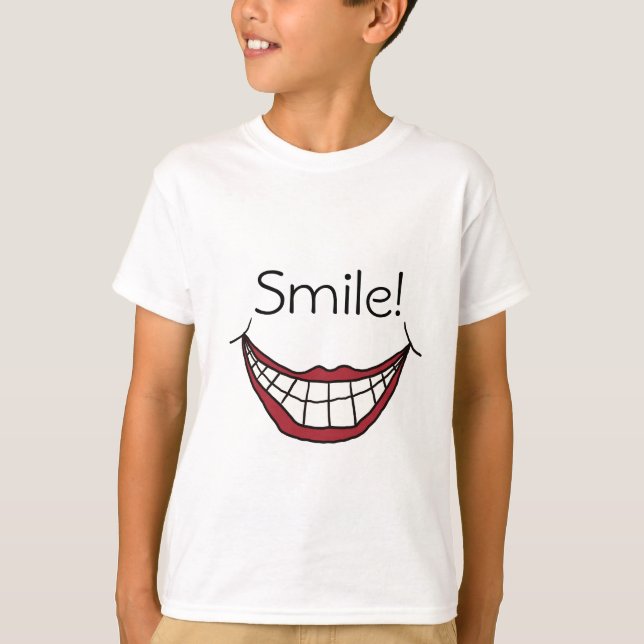 Smile!  T-Shirt (Front)