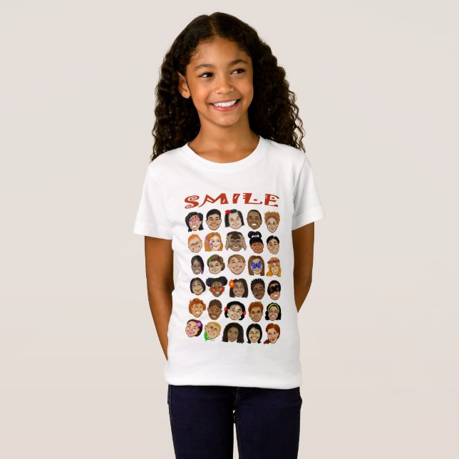 Smile T-Shirt for Kids (Front Full)