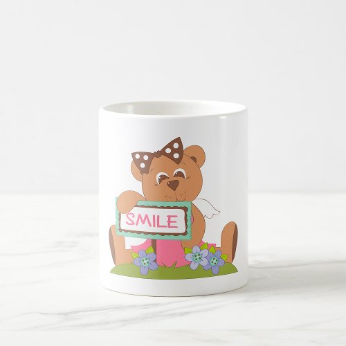 Smile Teddy Bear Coffee Mug