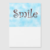 Smile-thin magnetic magnet (Front)