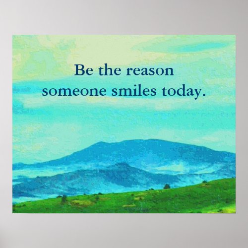 smile today poster