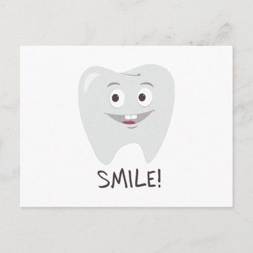 Smile Tooth Postcard