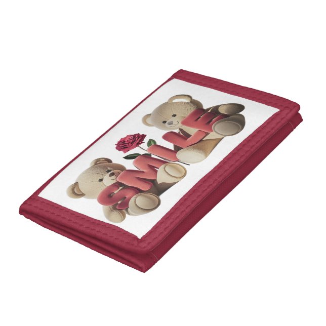 Smile Tri-fold Wallet (Bottom)
