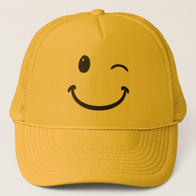 Smile! Trucker Hat (Front)