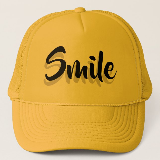 Smile Trucker Hat (Front)