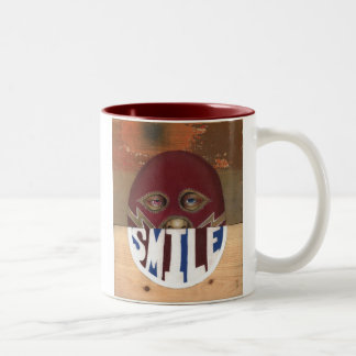 smile Two-Tone coffee mug