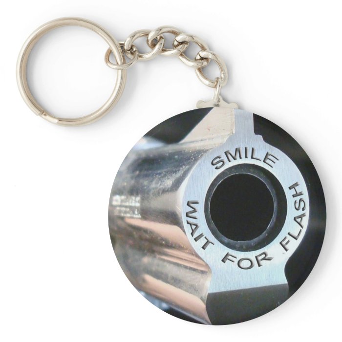 Smile wait for flash key chains