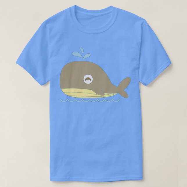 Smile whale T-Shirt (Design Front)