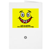 Smile while you still have teeth cards (Back)
