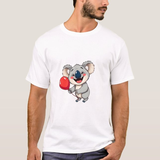 Smile with Koala Friend T-Shirt (Front)
