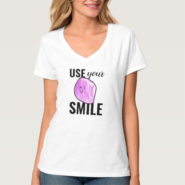 Smile Women's T-Shirt (Front)