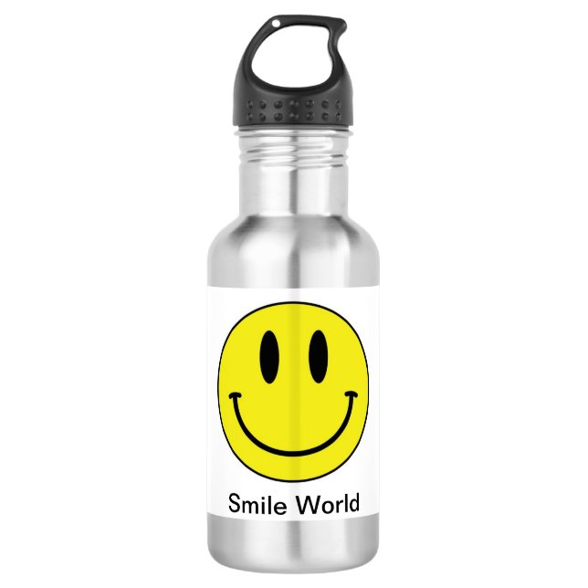 Smile World Stainless cup Steel Water Bottle (Front)